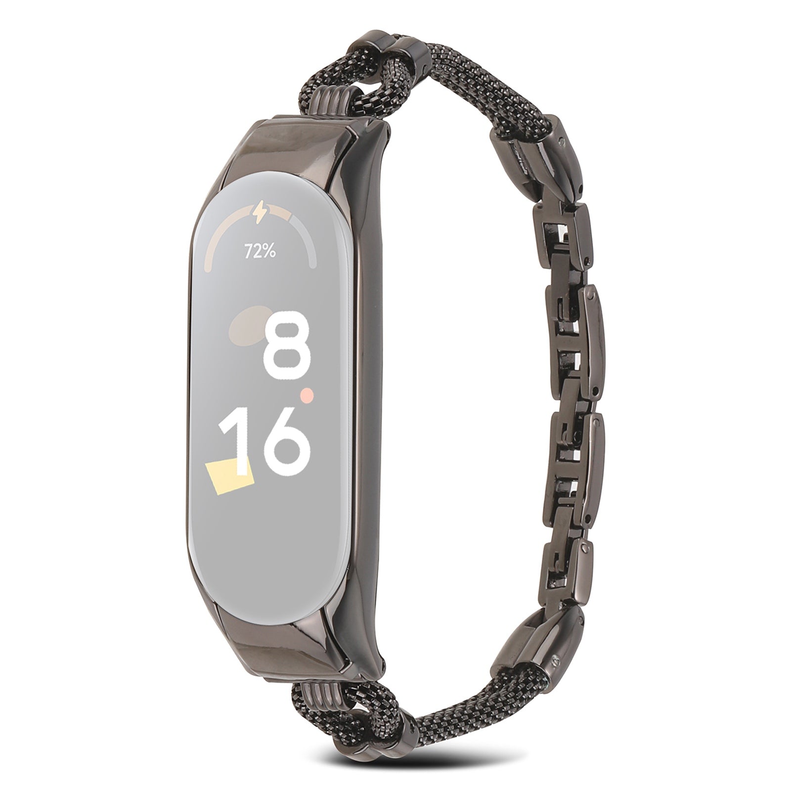 For Xiaomi Mi Band 3 4 Delicate Copper Chain Metal Strap Replacement Watchband with Watch Case For Xiaomi Mi Band 3 4 Delicate Copper Chain Metal Strap Replacement Watchband with Watch Case